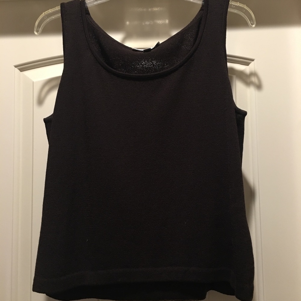 Black St John Basics black pullover sweater